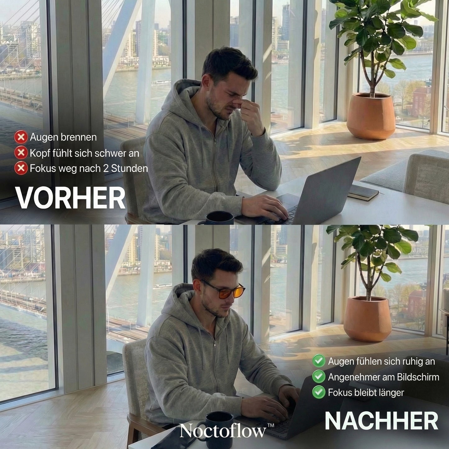 Noctoflow™ – Blaulichtbrille